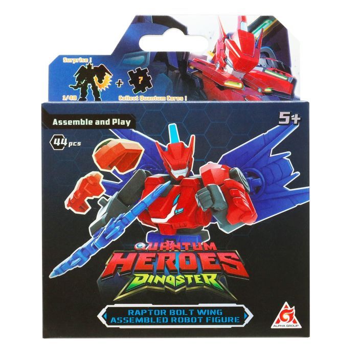 Конструктор Dinoster Робот - Раптор Болт Винг (EU580881A-6) изображение 6