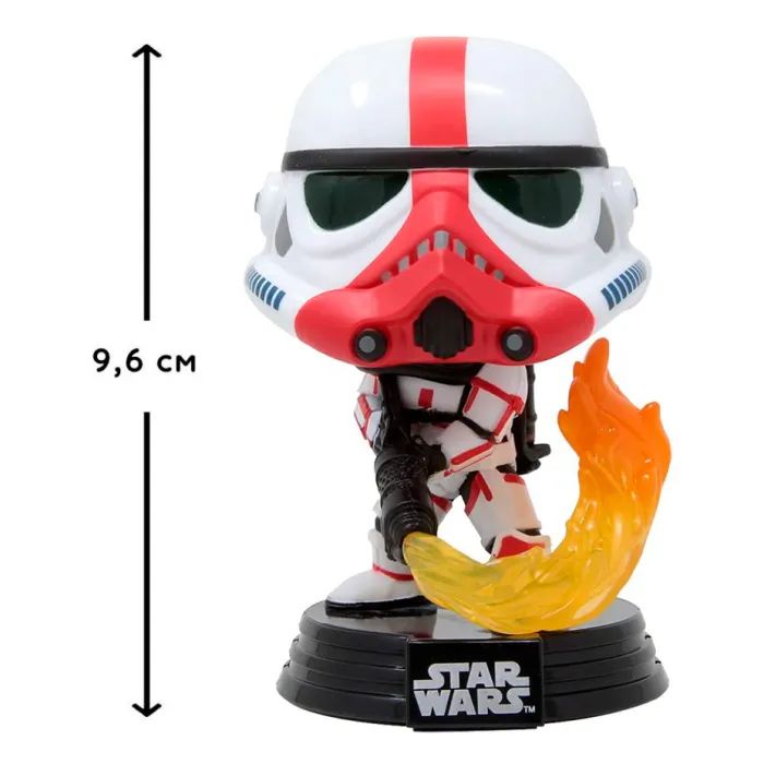 Фигурка Funko Pop серии Мандалорец – Штурмовик с огнеметом (45542) изображение 3