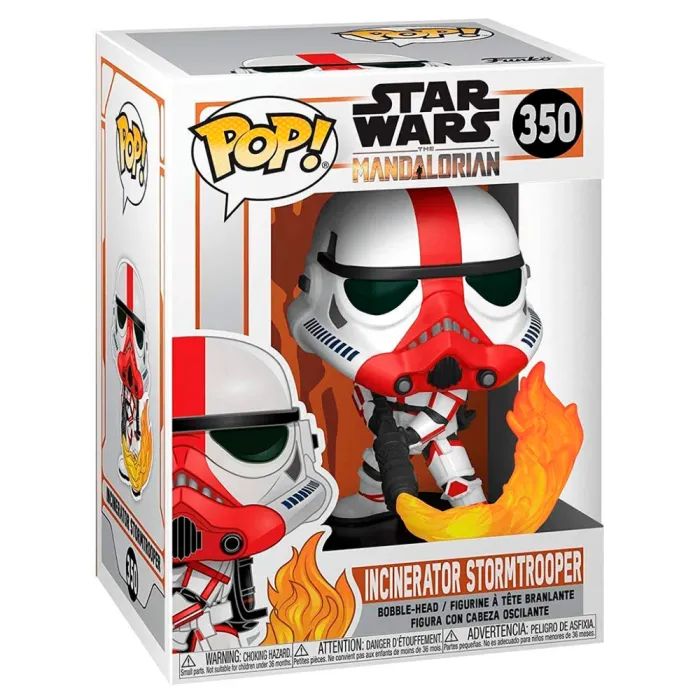 Фигурка Funko Pop серии Мандалорец – Штурмовик с огнеметом (45542) изображение 4