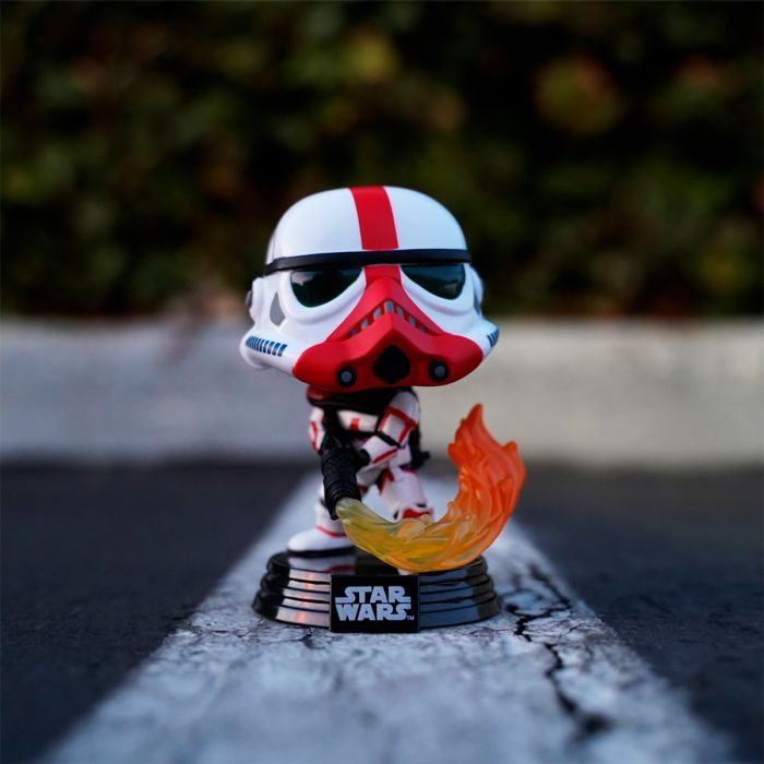 Фигурка Funko Pop серии Мандалорец – Штурмовик с огнеметом (45542) изображение 5
