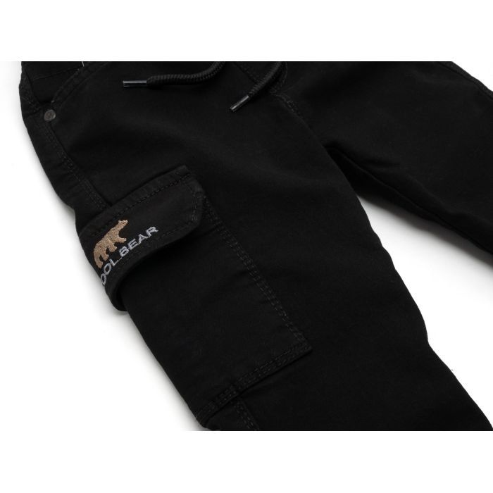 Джинсы детские Sercino утепленные (12532-122B-black) изображение 5