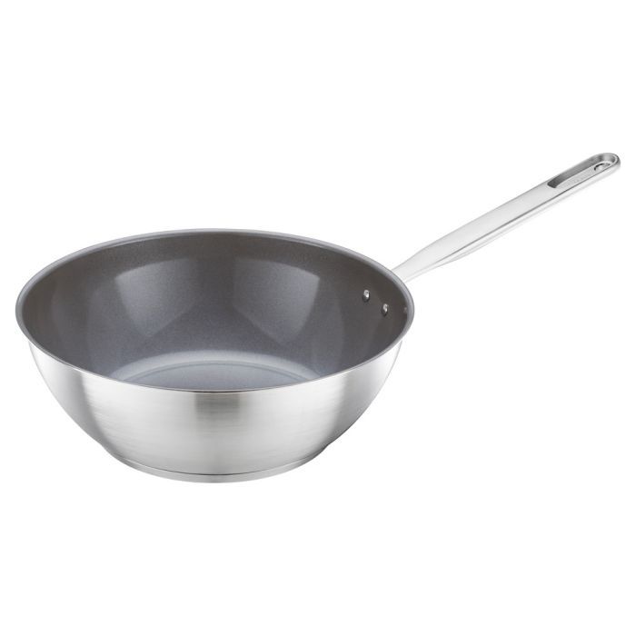 Сковорода Fiskars Вок All Steel 28 см матова (1064747)