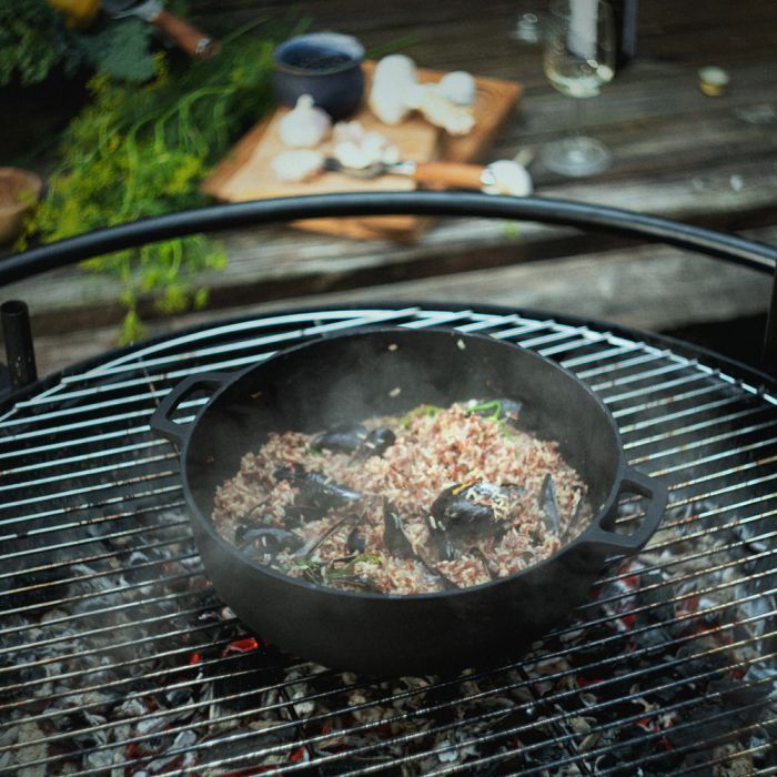 Каструля Fiskars Norden Grill з кришкою чавунна 6 л (1066430) зображення 10