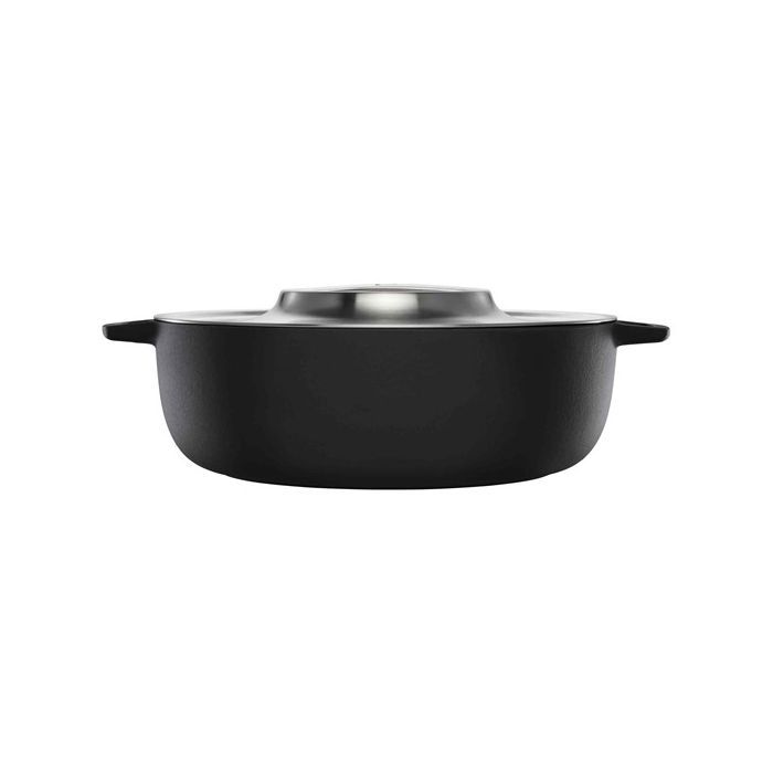 Каструля Fiskars Norden Grill з кришкою чавунна 6 л (1066430) зображення 2