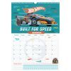 Календарь Kite планер настенный Hot Wheels 2026 год (HW26-440) изображение 4