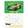 Календарь Kite планер настенный Hot Wheels 2026 год (HW26-440) изображение 5