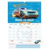 Календарь Kite планер настенный Hot Wheels 2026 год (HW26-440) изображение 9
