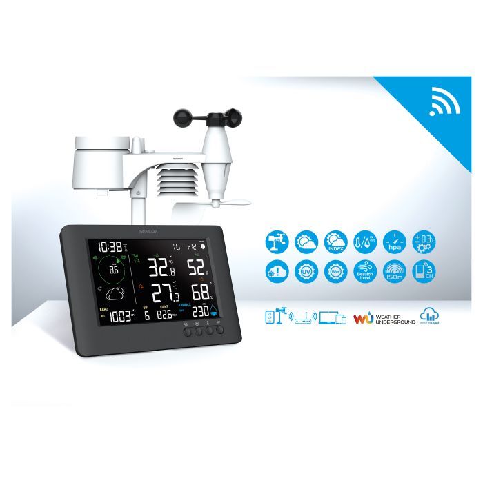 Метеостанція Sencor SWS10500WIFI зображення 7
