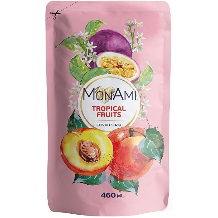 Жидкое мыло Grand Шарм MonAmi Tropical Fruits Cream Soap 460 мл (4820263230442)
