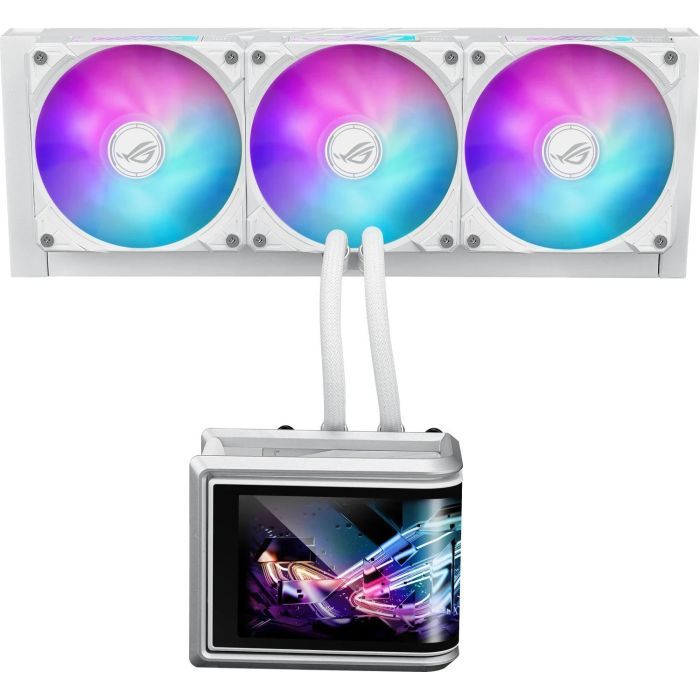 Система рідинного охолодження ASUS ROG Ryuo IV SLC 360 ARGB White (90RC0152-B0EAY0) зображення 2
