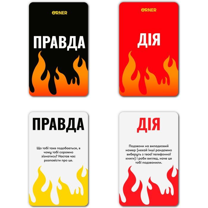 Настольная игра Orner На границе: Правда или Вызов (укр.) (orner-2683) изображение 3