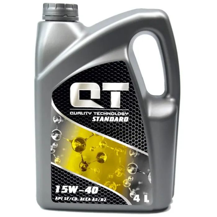 Моторное масло QT-OIL STANDART 15W40 SF/CD 4л (QT1115404)