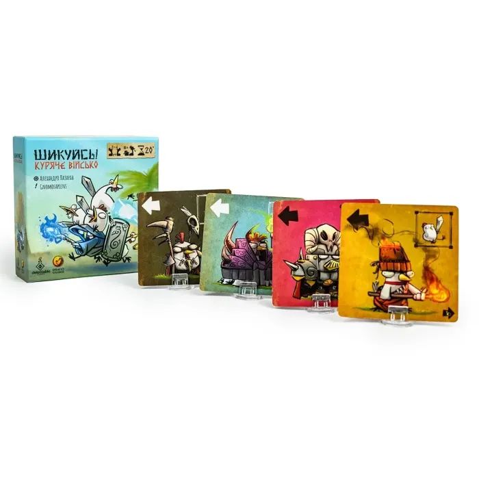 Настольная игра Ігромаг Берегись! Куриное войско (Regroup! Chicken Army) (укр.) (7946) изображение 8