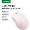 Мышка Ugreen M331 Wireless/Bluetooth Pink (65625) изображение 2