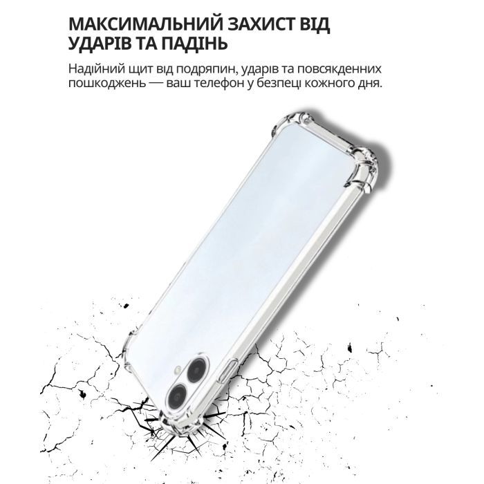 Чохол до мобільного телефона BeCover Anti-Shock Tecno Spark Go 2 (KM4) Clear (714705) зображення 3