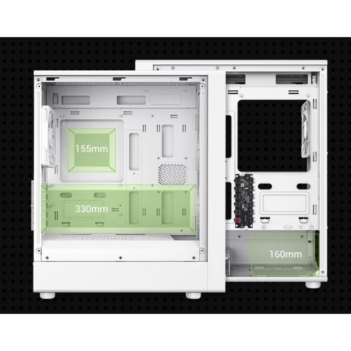 Корпус для ПК Gamemax AERIS 330 MW изображение 9
