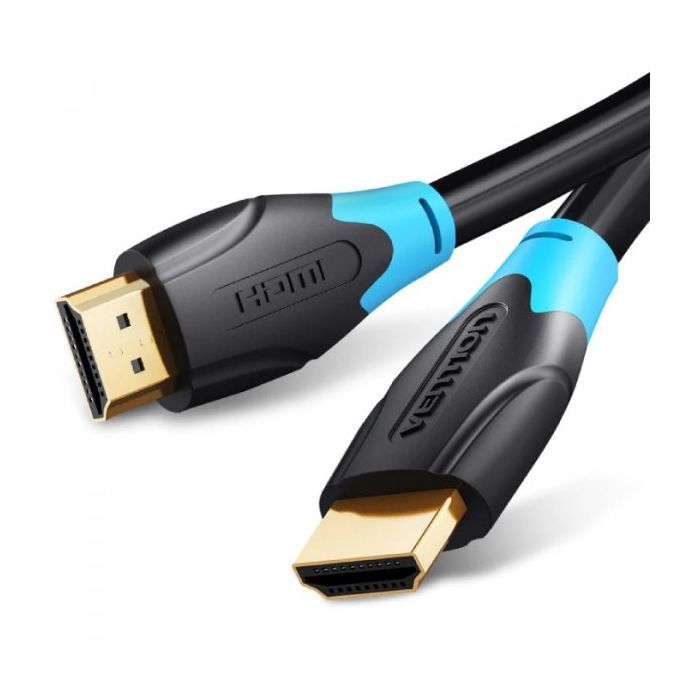 Кабель мультимедийный HDMI M to HDMI M 10.0m V1.4 4K 60Hz black VENTION (AACBL) изображение 2