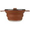 Котел туристичний Tribe Collapsible Pot 2,5 л силіконовий brown (T-FF-0025-brown) зображення 2