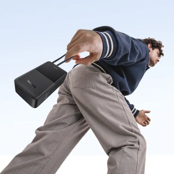 Батарея универсальная Baseus EnerFill FC51 Bipow2 Pro 30000mAh 22,5W build cab.USB-C black (E0028100) изображение 11