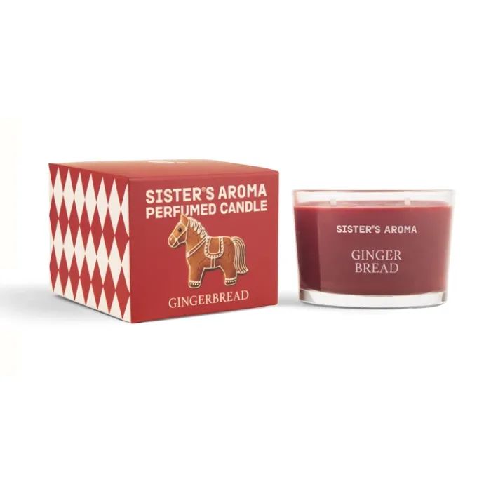 Ароматична свічка Sister's Aroma Gingerbread 150 г (4820227786299)