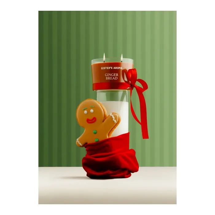 Ароматична свічка Sister's Aroma Gingerbread 150 г (4820227786299) зображення 2
