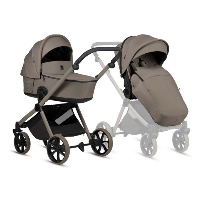 Коляска TUTIS 2 в 1 Mio 3 Plus 2026 (Essential / Taupe Deep) (1622078)