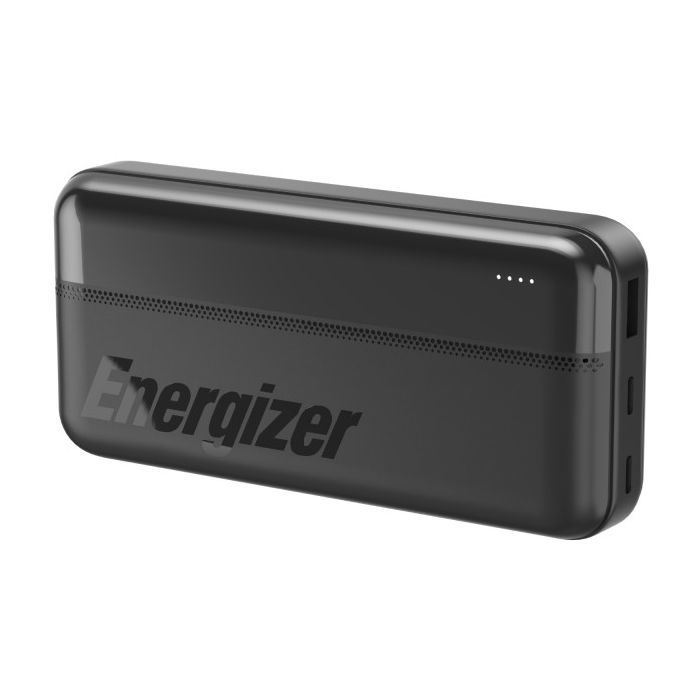 Батарея універсальна Energizer 20000mAh 15W, USB-А, 2*USB-C, Black (UE20050CC) зображення 3