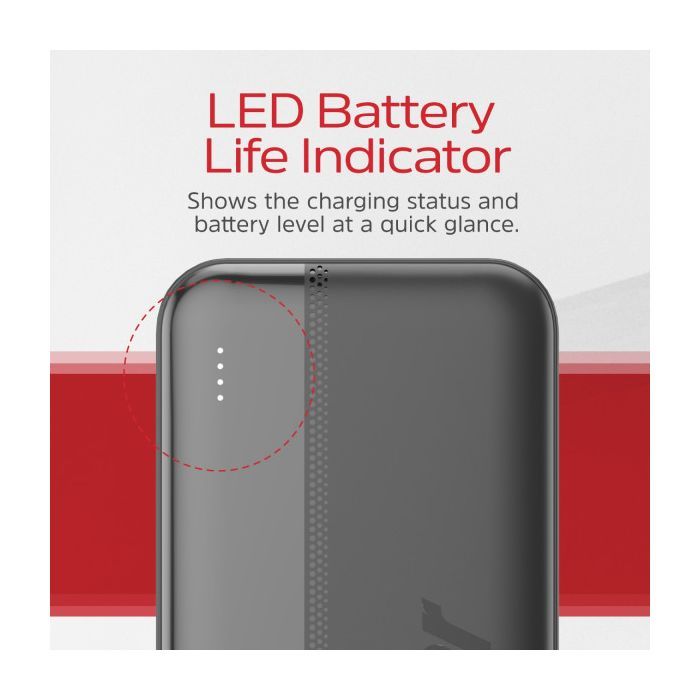 Батарея універсальна Energizer 20000mAh 15W, USB-А, 2*USB-C, Black (UE20050CC) зображення 7