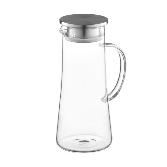 Глечик Ardesto 1400мл, боросилікатне скло, прозорий (AR2614BPG) зображення 2