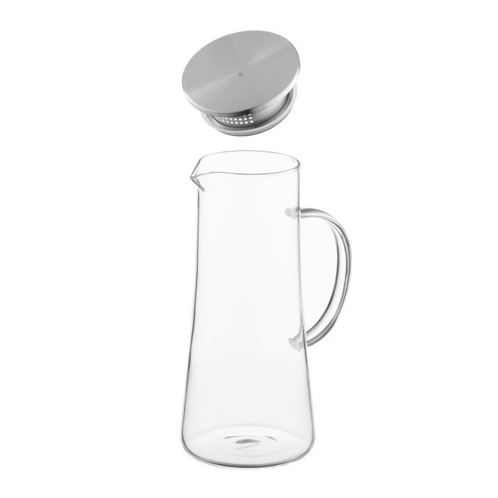 Глечик Ardesto 1400мл, боросилікатне скло, прозорий (AR2614BPG) зображення 3