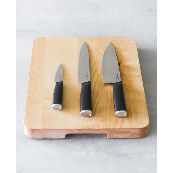 Набор ножей KitchenAid Classic з захисними чохлами, 3 предмети (KEG3PTHEOHOBA) изображение 7