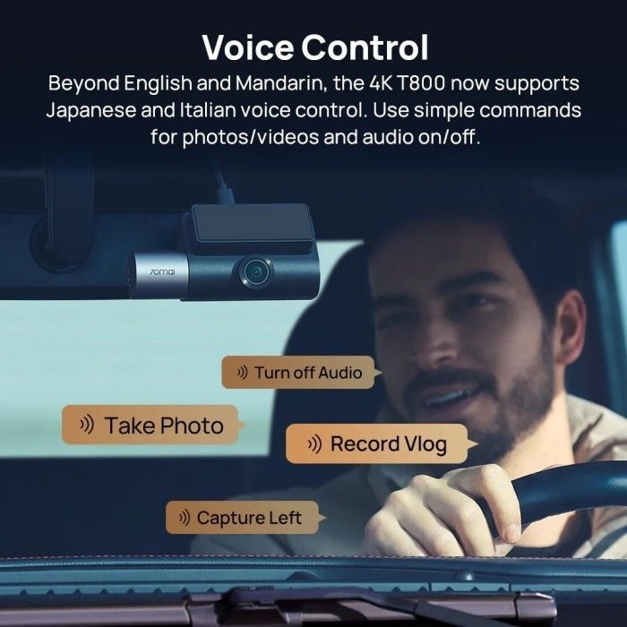 Відеореєстратор Xiaomi 70mai Dash Cam 4K T800-2 2562Gb Premium Set (1182547) зображення 16