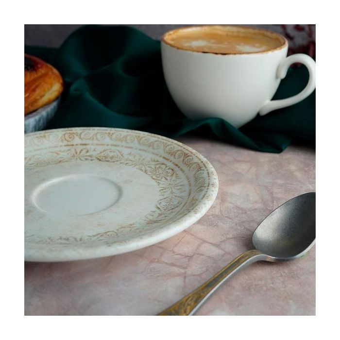 Блюдце By Bone серія "Antico" 12 см під чашку 75 мл (AN-ZT-01-KT) зображення 4