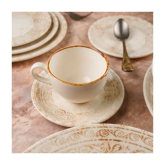 Блюдце By Bone серія "Antico" 12 см під чашку 75 мл (AN-ZT-01-KT) зображення 6