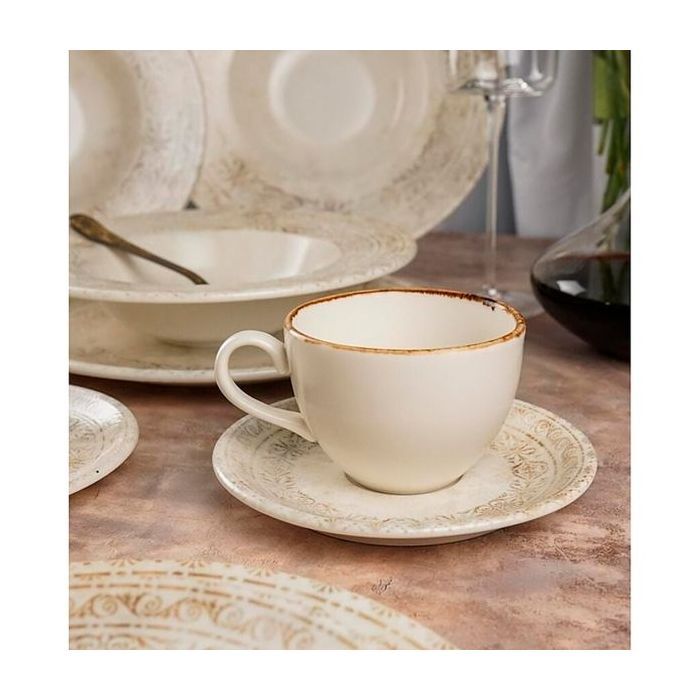 Блюдце By Bone серія "Antico" 12 см під чашку 75 мл (AN-ZT-01-KT) зображення 8