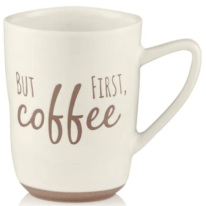 Чашка Ardesto Coffee, 340мл, кераміка, білий (AR3080)