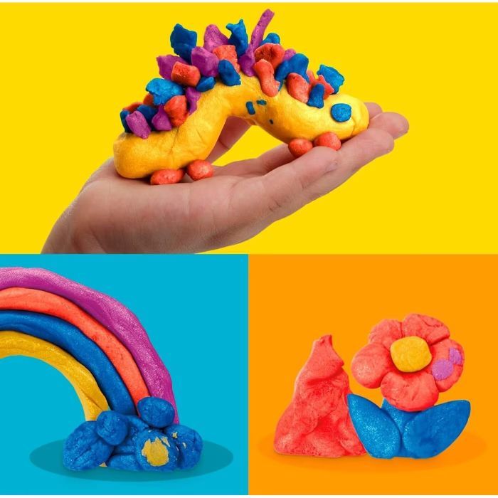 Пластилін Hasbro Play-Doh з ефектами, 4 баночки (G1727) зображення 8