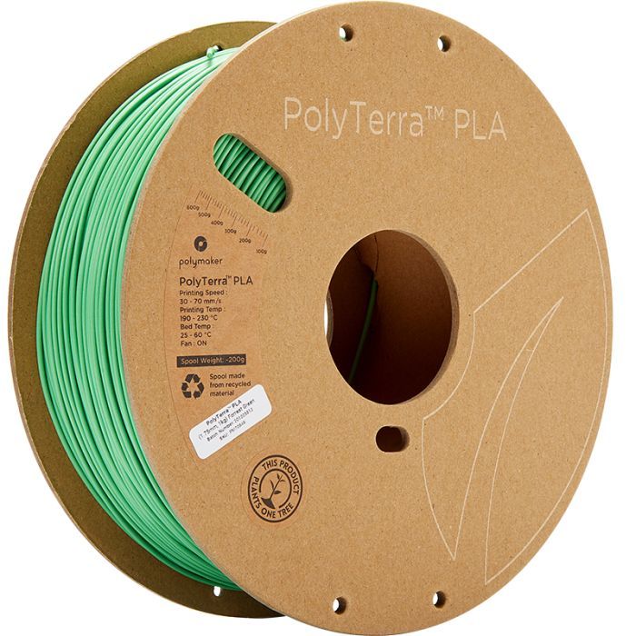 Пластик для 3D-принтера Polymaker PLA PolyTerra 1,75mm 1kg SAPHIRE BLUE (PM70828)