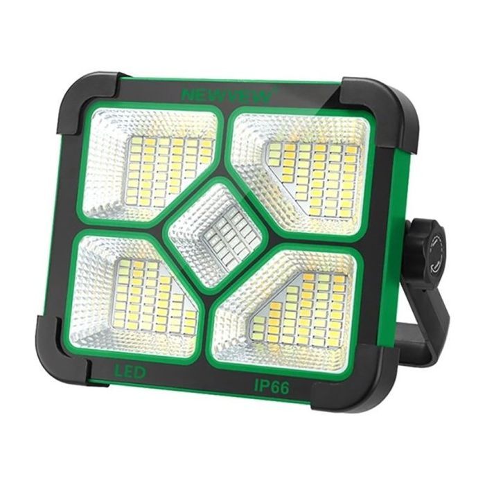 Фонарь NEWVEW NV-S1 200W Solar Panel 3600mAh Green (NWVW-NV-S1-GN)