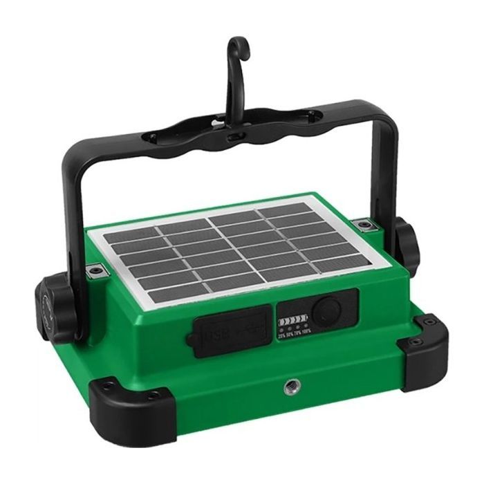Фонарь NEWVEW NV-S1 200W Solar Panel 3600mAh Green (NWVW-NV-S1-GN) изображение 3