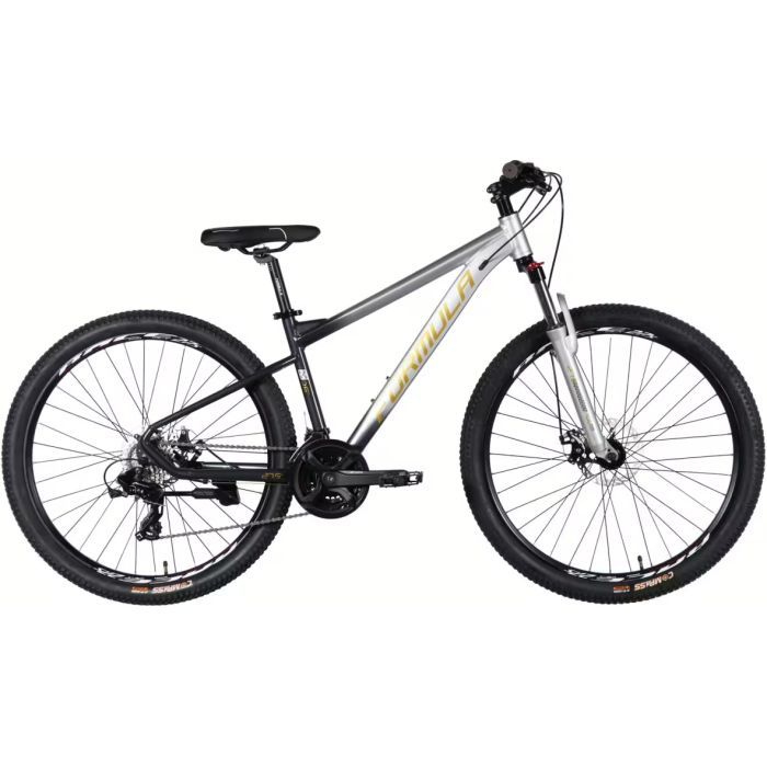Велосипед Formula 27.5" F-1 DD рама-16" AL 2026 сріблясто-чорний (OPS-FR-27.5-310)