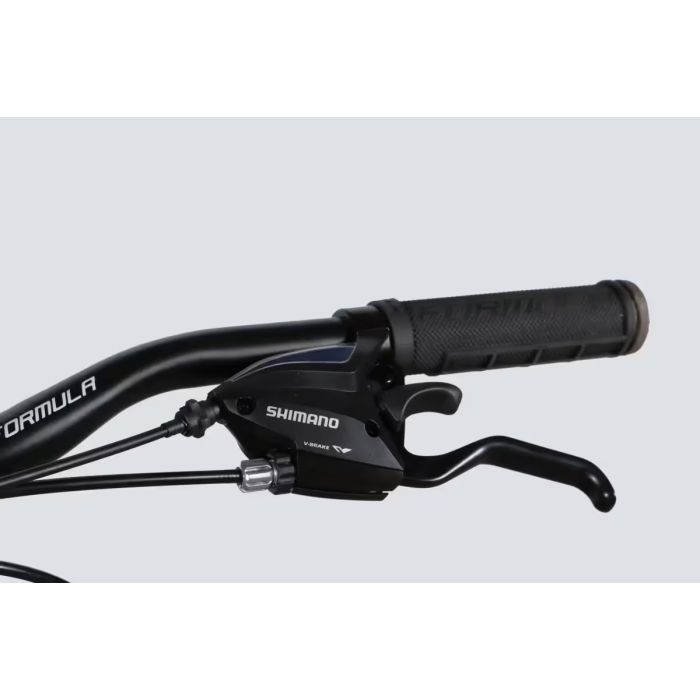 Велосипед Formula 27.5" F-1 DD рама-16" AL 2026 сріблясто-чорний (OPS-FR-27.5-310) зображення 7