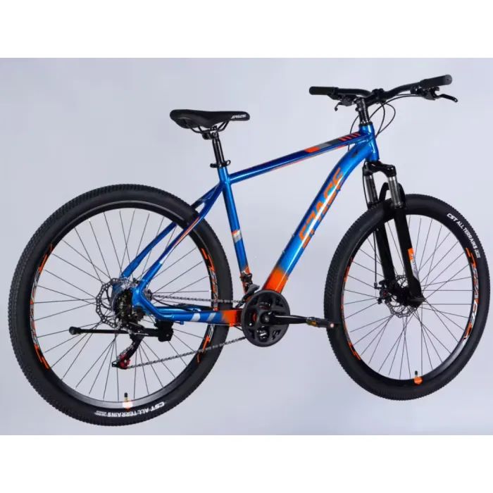 Велосипед Space 27.5" MERCURY DD FR рама-17" AL 2026 синьо-помаранчевий (OPS-SP-27.5-073) зображення 3