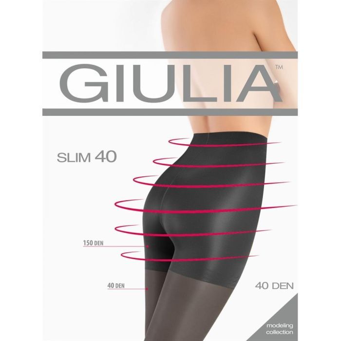 Колготы Giulia Slim 40 Den Visone - 2 (4824092067422)