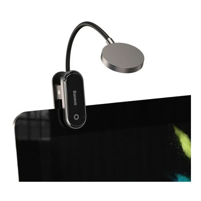 Настольная лампа Baseus Comfort Reading Mini Clip Lamp with battery Dark Gray (DGRAD-0G) изображение 2