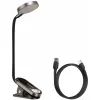 Настольная лампа Baseus Comfort Reading Mini Clip Lamp with battery Dark Gray (DGRAD-0G)