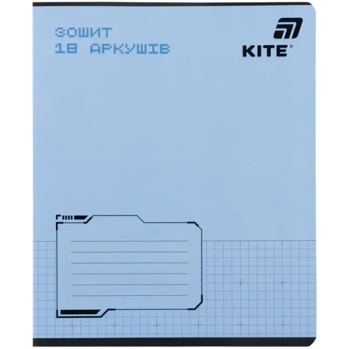 Зошит Kite One color, 18 аркушів, клітинка (K26-236-1) зображення 5