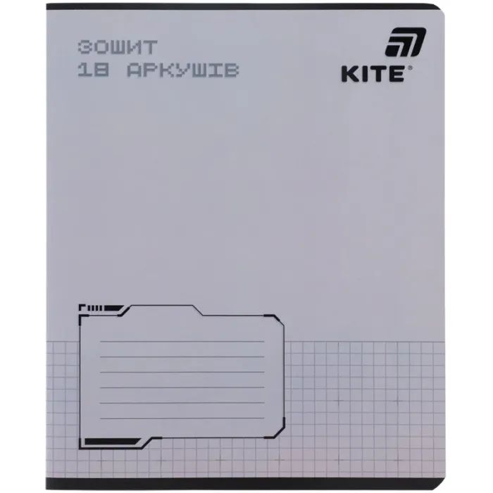 Зошит Kite One color, 18 аркушів, клітинка (K26-236-1) зображення 9