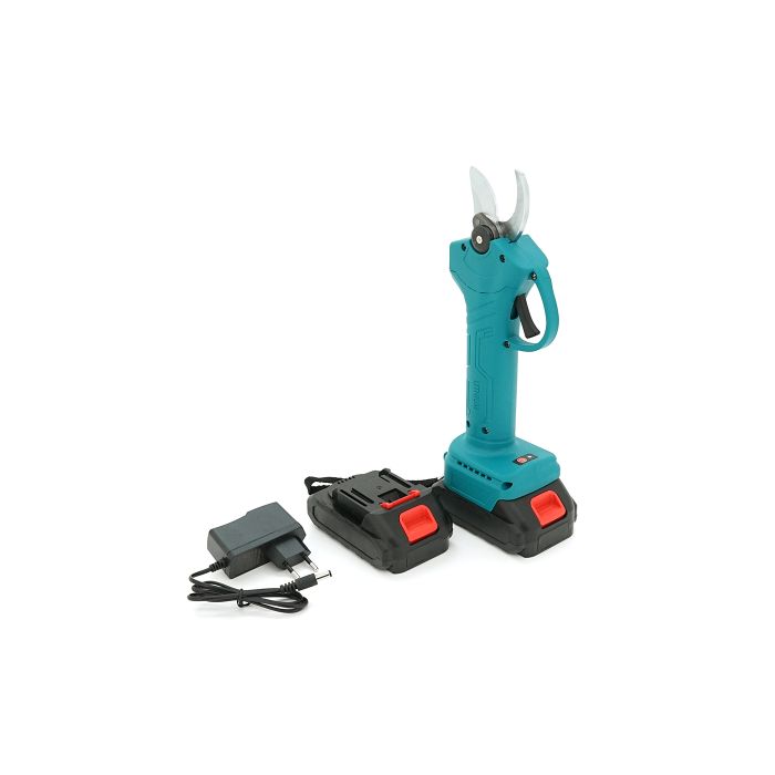 Секатор Voltronic акумуляторний YT36234, 2 АКБ, ЗП, Blue, Case (YT36234) зображення 6