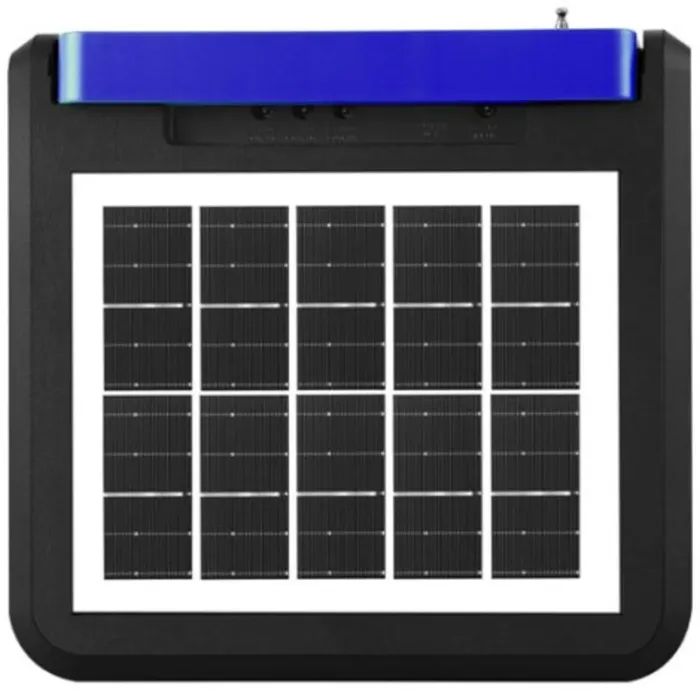 Акустическая система NEWVEW NV-9218 Solar Panel/BT/USB/TF/FM Blue (NWVW-NV-9218-BL) изображение 3